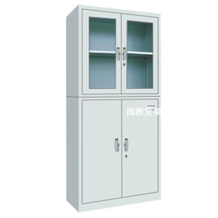 上玻下鐵門文件櫃